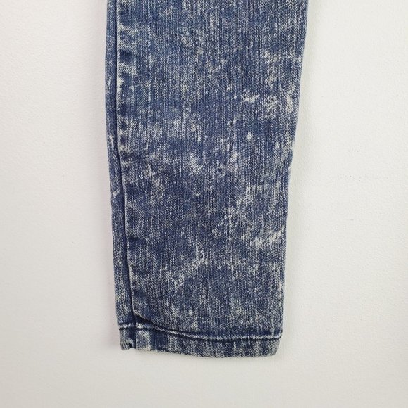 Cello Womens High Waist Acid Wash Skinny Jean w/ 3 Front Button Sz 1 - Picture 9 of 10